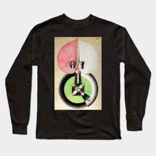 High Resolution Hilma af Klint The Tree Of Knowledge No 6 Series W 1915 Long Sleeve T-Shirt